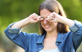 juckende augen